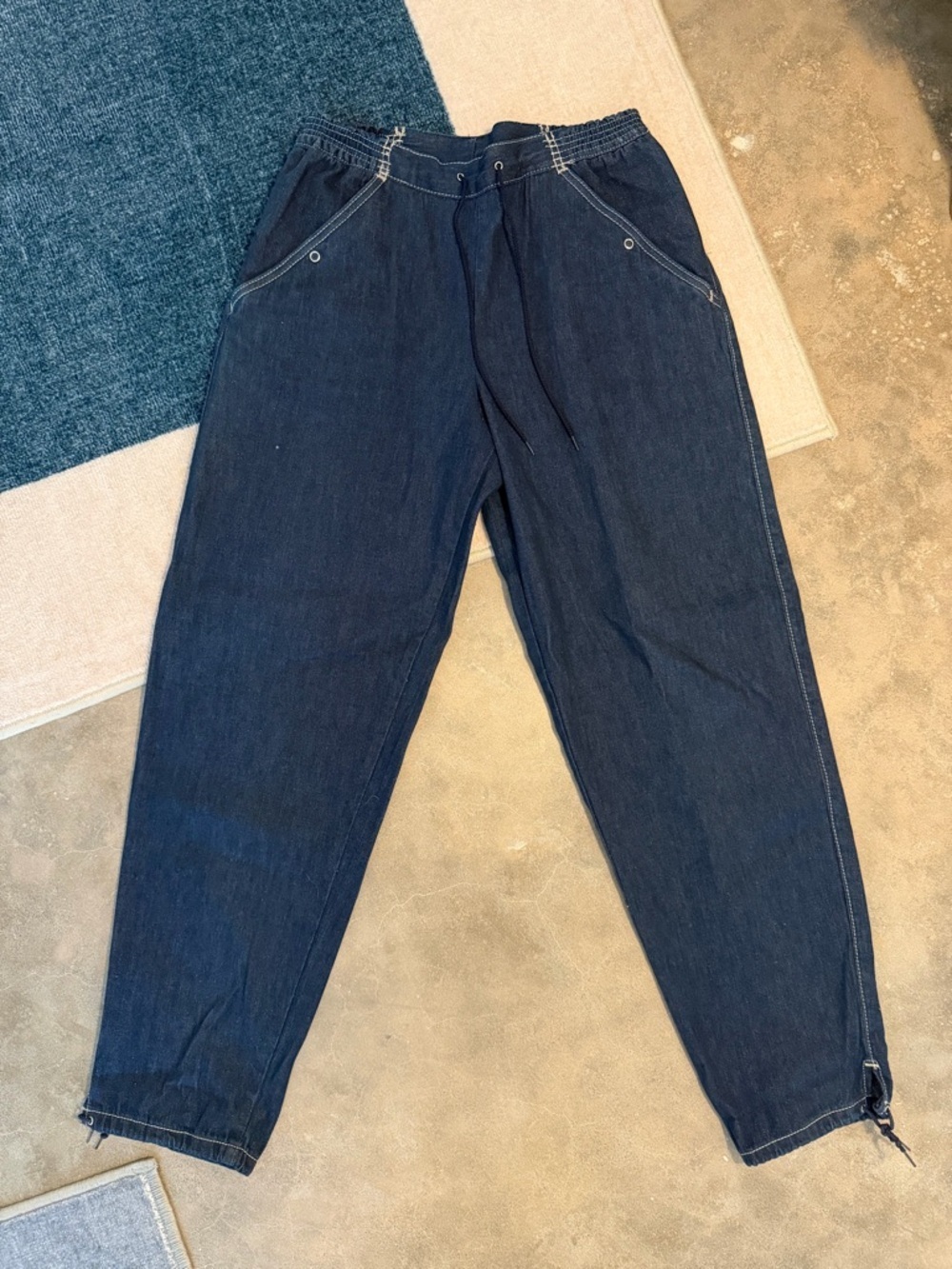 Landlubber Vintage Men’s Drawstring Jeans